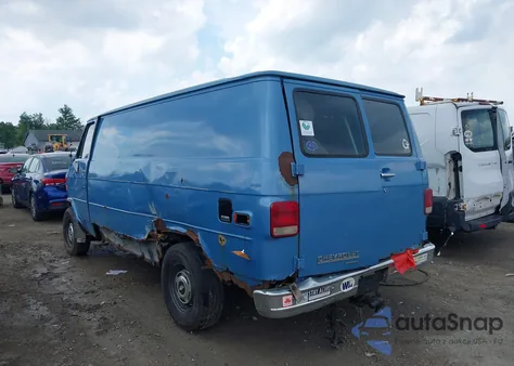 1989 Chevrolet G20 из США, поврежденный, VIN 1GCEG25H6K7101176